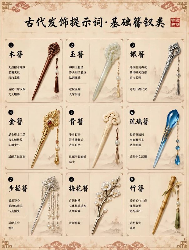 簪子簪子