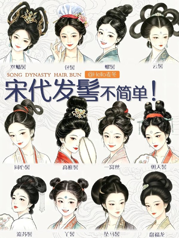 宋代发髻宋代发髻