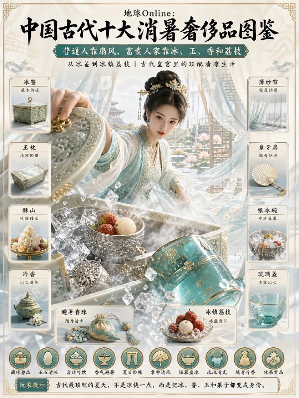 古代消暑的奢侈品古代消暑的奢侈品