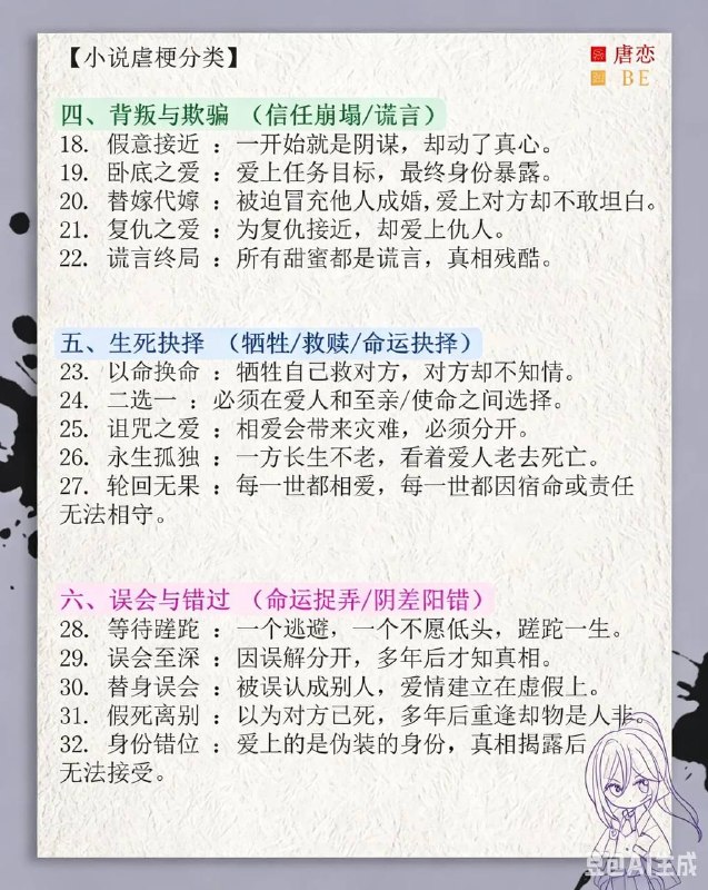 虐梗虐梗