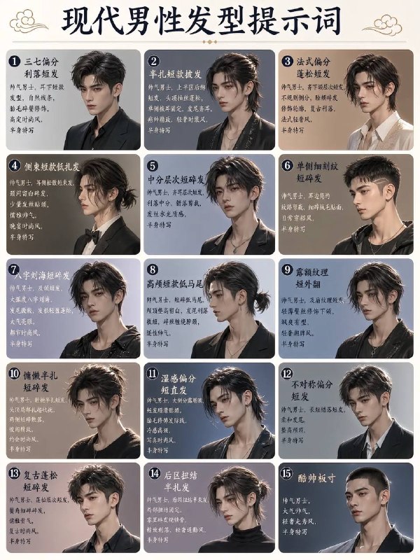 男性发型男性发型