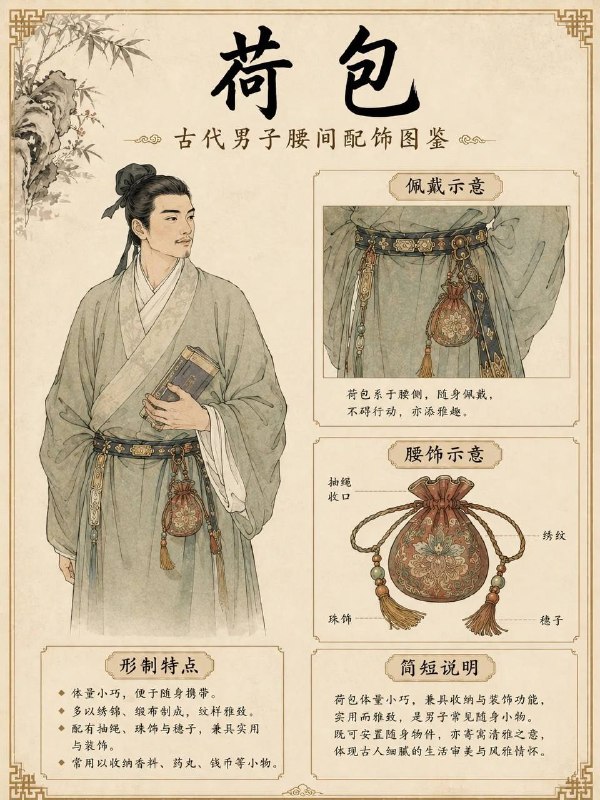 男子腰间配饰男子腰间配饰