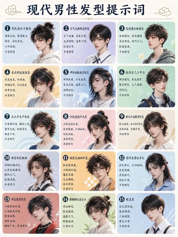 男性发型男性发型
