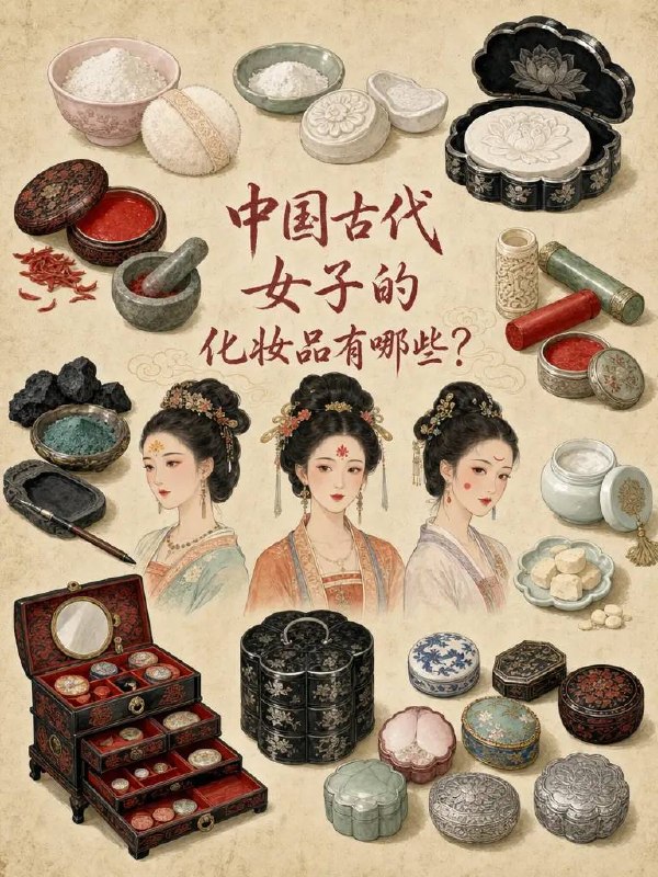 古代女子化妆品古代女子化妆品