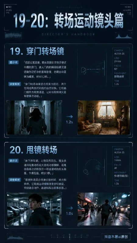 电影运镜大全