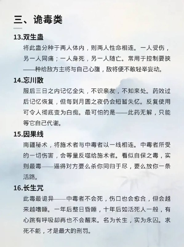 古毒古毒