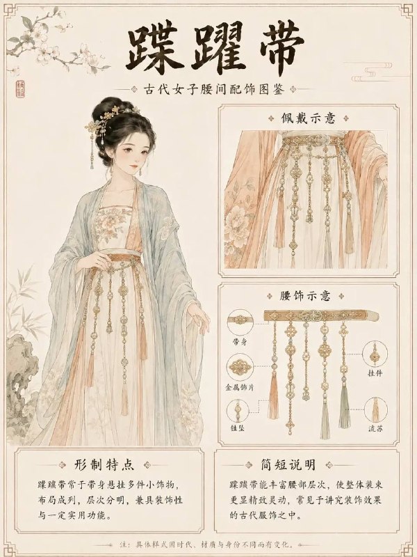 古代腰间配饰古代腰间配饰
