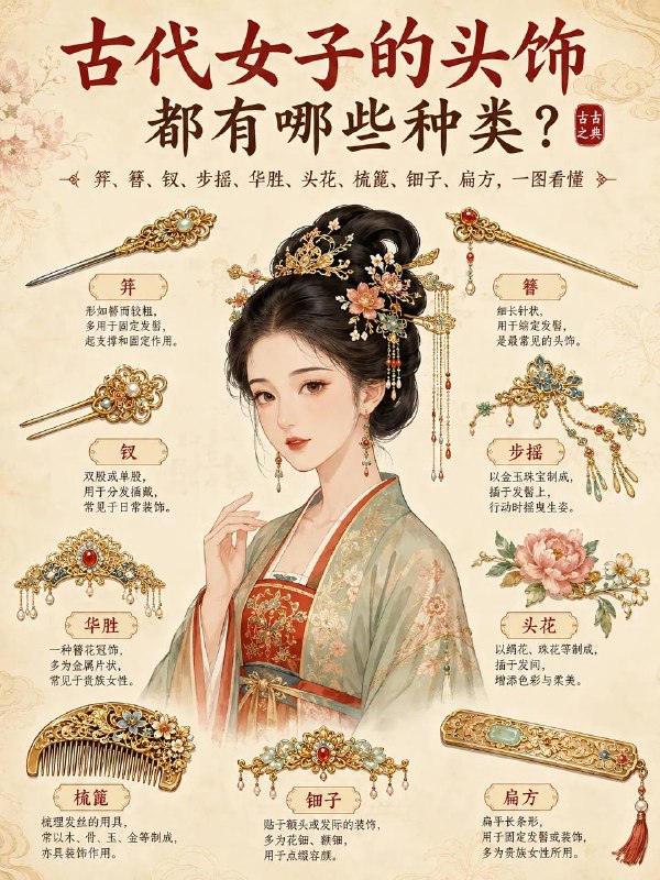 古代头饰古代头饰