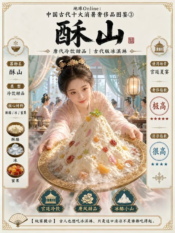 古代消暑的奢侈品古代消暑的奢侈品