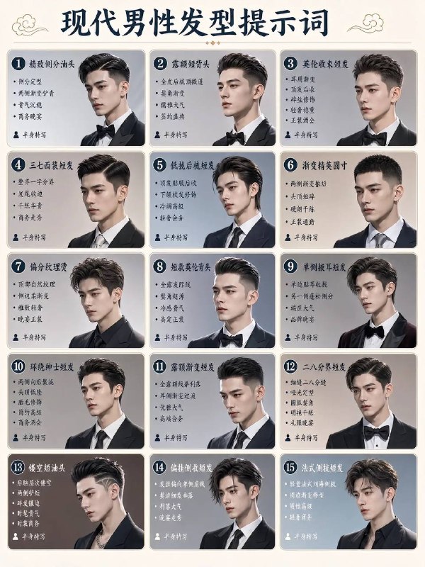 男性发型男性发型