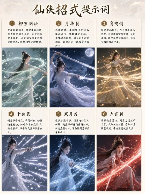 仙侠招式仙侠招式