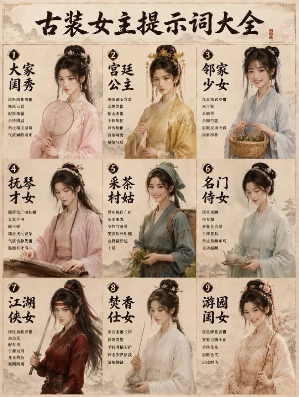 古装女主古装女主
