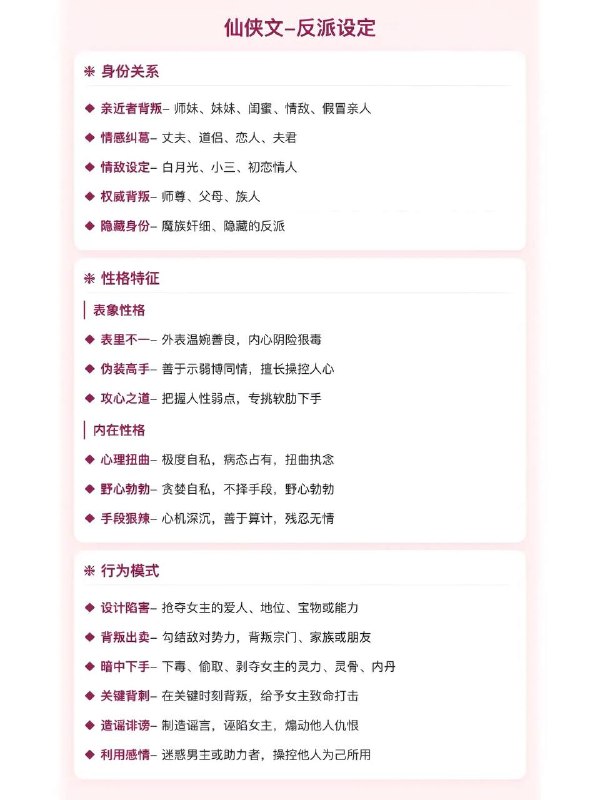 修仙文设定修仙文设定