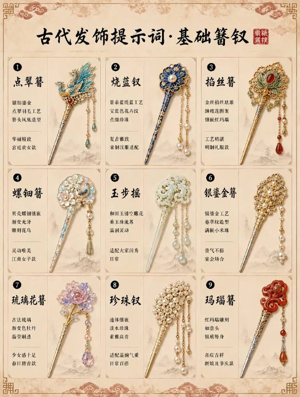 簪子簪子