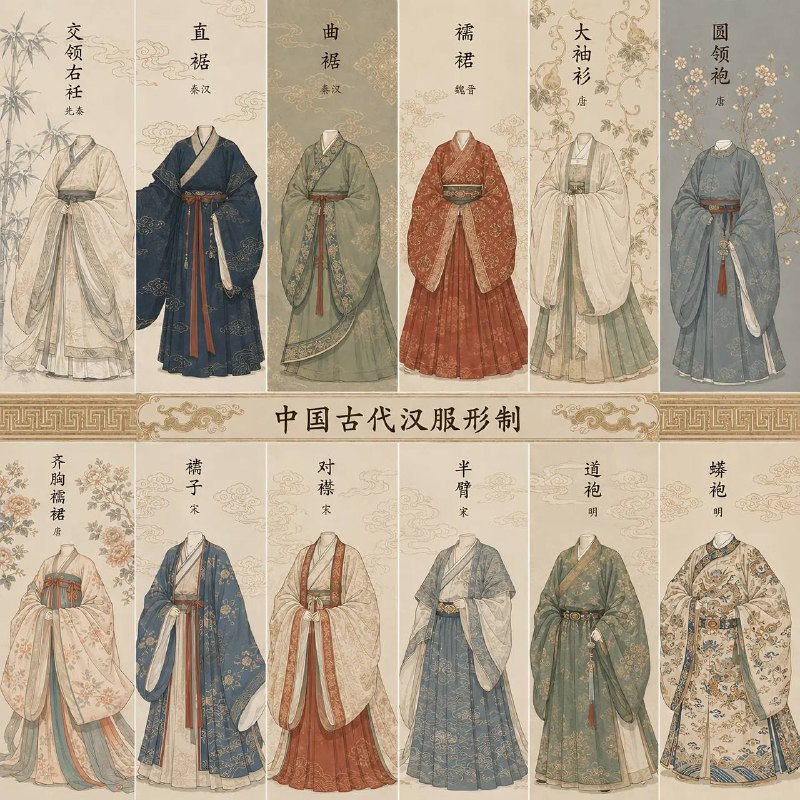 中国古代汉服中国古代汉服