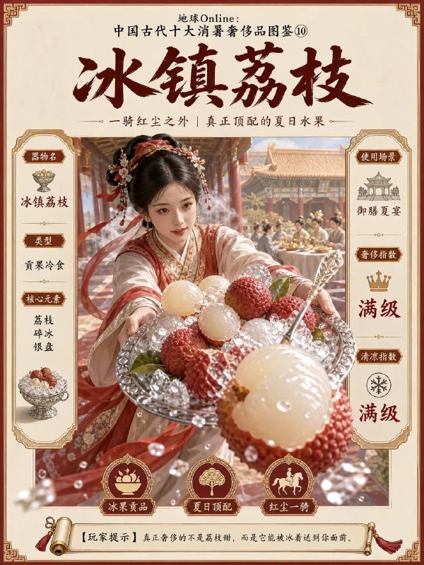 古代消暑的奢侈品古代消暑的奢侈品