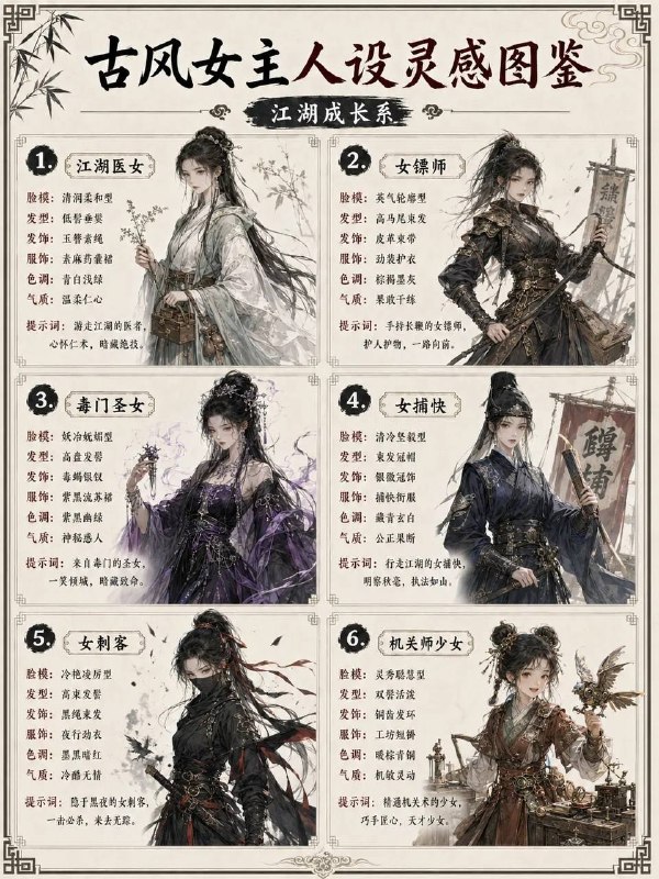 女主人设女主人设