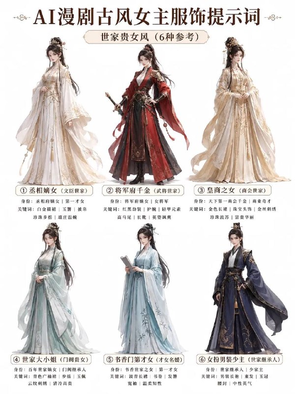 服饰提示词服饰提示词