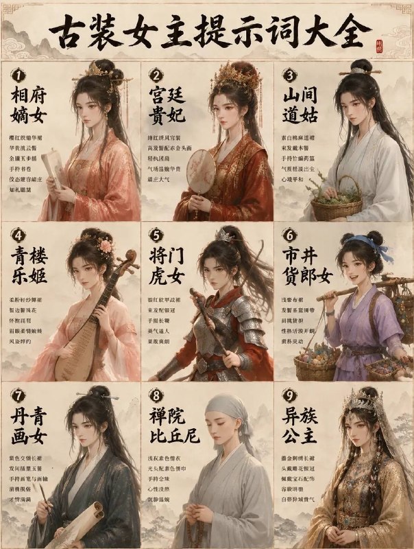古装女主古装女主