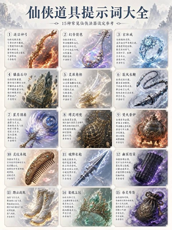 仙侠道具仙侠道具